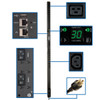 Tripp Lite PDUMV30HVNETLX power distribution unit (PDU) 24 AC outlet(s) 0U Black PDUMV30HVNETLX 037332202550