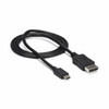 StarTech.com 3ft/1m USB C to DisplayPort 1.2 Cable 4K 60Hz - USB-C to DisplayPort Adapter Cable - HBR2 - USB Type-C DP Alt Mode to DP Monitor Video Cable - Works w/ Thunderbolt 3 - Black CDP2DPMM1MB 065030864237