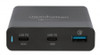 Manhattan Charging Station, 2x USB-C and 1x USB-A Ports, USB-C Outputs: 1x 60W and 1x 18W, USB-A Output: 1x 18W, Cable 1m, Includes USB-C to USB-C 2m cable, (Power Cable: Euro 2-pin plug to C7 fig-of-8 connector) 102223 766623102223