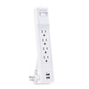 Cyberpower Systems P406U  4-outlet surge suppressor - 6 ft cord 2 usb a p406u