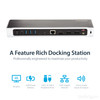 StarTech.com Triple Monitor 4K USB-C Dock with 5x USB 3.0 Ports 43872