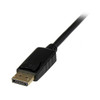 StarTech.com 6ft (1.8m) DisplayPort to DVI Cable - 1080p Video - Active DisplayPort to DVI Adapter Cable - DisplayPort to DVI-D Cable Single Link - DP 1.2 to DVI Monitor Cable Converter 43949
