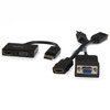 StarTech.com Travel A/V Adapter: 2-in-1 DisplayPort to HDMI or VGA 43976