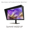MSI Summit MS321UP 32 Inch Monitor with Adjustable Stand, UHD (3840 x 2160), 16:9, 60Hz, IPS, 4ms, HDMI, DisplayPort, USB Type-C, Built-in USB Hub, Anti-Glare, Anti-Flicker, Less Blue light, VESA, Kensington, Black SUMMITMS321UP 824142248706