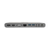 Tripp Lite U442-DOCK4-INT USB-C Dock, Triple Display - 4K HDMI/DisplayPort, VGA, USB 3.2 Gen 1, USB-A/USB-C Hub, GbE, 100W PD Charging, International Power Cables U442-DOCK4-INT 037332273062
