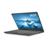 MSI Prestige A12M-011 i7-1260P Notebook 35.6 cm (14") Full HD Intel Core i7 16 GB LPDDR4x-SDRAM 512 GB SSD Wi-Fi 6E (802.11ax) Windows 11 Pro Grey PRESTIGE 14EVO A12M-011 824142279373