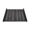 Tripp Lite SRSHELF4PHDVENT SmartRack Adjustable-Deep Steel Rack Shelf - 1U, Vented, 250 lb. (113 kg) Capacity SRSHELF4PHDVENT 037332263131