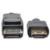 Tripp Lite P582-003-HD-V4A DisplayPort 1.4 to HDMI Active Adapter Cable (M/M), 4K 60 Hz, 4:4:4, HDR, HDCP 2.2, 3 ft. (0.9 m) P582-003-HD-V4A 037332268716