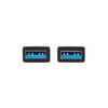 Tripp Lite U325-015 USB 3.0 SuperSpeed A to A Cable for USB 3.0 All-in-One Keystone/Panel Mount Couplers (M/M), Black,15 ft. (4.6 m) U325-015 037332274588