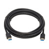 Tripp Lite U325-015 USB 3.0 SuperSpeed A to A Cable for USB 3.0 All-in-One Keystone/Panel Mount Couplers (M/M), Black,15 ft. (4.6 m) U325-015 037332274588