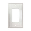 Tripp Lite N042DAB-001-IV Safe-IT Single-Gang Antibacterial Wall Plate, Decora Style, Ivory, TAA N042DAB-001-IV 037332269065