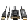 Tripp Lite P116-006-HDMI-A VGA to HDMI Adapter Cable with Audio and USB Power (M/M), 1080p 60 Hz, 6 ft. (1.8 m) P116-006-HDMI-A 037332203342