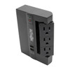 Tripp Lite Protect It! 6-Outlet Surge Protector with 3 Rotatable Outlets – Direct Plug-In, 1080 Joules, 2 USB Ports SWIVEL6USB 037332210944