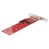 StarTech.com Dual M.2 PCIe SSD Adapter Card, PCIe x8 / x16 to Dual NVMe or AHCI M.2 SSDs, PCI Express 4.0, 7.8GBps/Drive, Bifurcation Required - Windows/Linux Compatible DUAL-M2-PCIE-CARD-B 065030895620