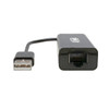 Tripp Lite U236-000-R USB 2.0 Ethernet NIC Adapter - 10/100 Mbps, RJ45, Black U236-000-R 037332163127