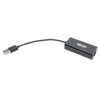 Tripp Lite U236-000-R USB 2.0 Ethernet NIC Adapter - 10/100 Mbps, RJ45, Black U236-000-R 037332163127
