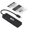 Tripp Lite U444-06N-H3UC2 USB-C Multiport Adapter - 4K 60 Hz HDMI, 3 USB-A Hub Ports, 100W PD Charging, HDR, HDCP 2.2 U444-06N-H3UC2 037332257178