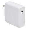 Tripp Lite Compact 1-Port USB-C Wall Charger - GaN Technology, 100W PD3.0 Charging, White U280-W01-100C1G 037332259653