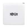 Tripp Lite Compact 1-Port USB-C Wall Charger - GaN Technology, 100W PD3.0 Charging, White U280-W01-100C1G 037332259653