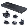 StarTech.com 4-Port HDMI Splitter, 4K 60Hz HDMI 2.0 Video, 4K HDMI Splitter w/ Built-in Scaler, HDMI Splitter 1 In 4 Out, 3.5mm/Optical Audio Port, HDMI Display/Output Splitter HDMI-SPLITTER-44K60S 065030897204