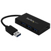 StarTech.com 4 Port USB 3.0 Hub - USB Type-A Hub with 1x USB-C & 3x USB-A Ports (SuperSpeed 5Gbps) - USB Bus Powered - USB 3.1 Gen 1 Adapter Hub - Portable/Laptop USB Hub HB30A3A1CFB 065030866125