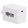 Tripp Lite 60W Compact USB-C Wall Charger - GaN Technology, USB-C Power Delivery 3.0 U280-W01-60C1-G 037332250469