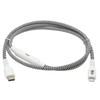 Tripp Lite M102-003-HD-SL Heavy-Duty USB-C to Lightning Sync/Charge Cable with Status LED - MFi Certified, M/M, USB 2.0, 3 ft. M102-003-HD-SL 037332259769