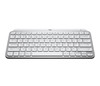 Logitech MX Keys Mini keyboard RF Wireless + Bluetooth QWERTY US English Aluminium, White 920-010473 097855169594