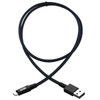 Tripp Lite M100-003-GY-MAX Heavy-Duty USB-A to Lightning Sync/Charge Cable, UHMWPE and Aramid Fibers, MFi Certified - 3 ft. (0.91 m) M100-003-GY-MAX 037332240736