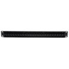Tripp Lite N254-024 24-Port 1U Rack-Mount Cat6/Cat5 Feedthrough Patch Panel, RJ45 Ethernet, TAA N254-024 037332131041