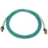 Tripp Lite N820X-03M 400G Multimode 50/125 OM3 Switchable Fiber Optic Cable (Duplex LC-PC M/M), LSZH, Aqua, 3 m (9.8 ft.) N820X-03M 037332271600