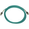 Tripp Lite N820X-05M 400G Multimode 50/125 OM3 Switchable Fiber Optic Cable (Duplex LC-PC M/M), LSZH, Aqua, 5 m (16.4 ft.) N820X-05M 037332271624