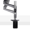 StarTech.com Desk Mount Monitor Arm for Single VESA Display up to 32" or 49" Ultrawide 8kg/17.6lb - Full Motion Articulating & Height Adjustable - C-Clamp, Grommet - Single Monitor Arm ARMPIVOTE2 065030891691