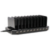 Tripp Lite 10-Port USB Charging Station with Adjustable Storage, 12V 8A (96W) USB Charger Output U280-010-ST 037332190352