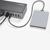 StarTech.com USB-C & USB-A Dock - Hybrid Universal Triple Monitor Laptop Docking Station w/ DisplayPort & HDMI 4K 60Hz - 85W Power Delivery, 6x USB Hub, GbE, Audio - USB 3.1 Gen 2 10Gbps DK31C3HDPD 065030881937