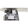 StarTech.com 10G PCIe SFP+ Card - Single SFP+ Port Network Adapter - Open SFP+ for MSA-Compliant Modules/Direct-Attach Cables - 10 Gigabit Fiber PCIe NIC - PCI Express SFP+ Network Card PEX10GSFP 065030891295