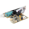 StarTech.com 2-Port PCI Express Serial Card, Dual Port PCIe to RS232 (DB9) Serial Card, 16C1050 UART, Standard or Low Profile Brackets, COM Retention, For Windows & Linux 21050-PC-SERIAL-CARD 065030894760