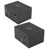 StarTech.com Conference Room Docking Station with Power and Charging; Table Connectivity Box, Universal USB-C Laptop Dock, 60W PD, 4K HDMI, USB Hub, Audio, 2x AC Outlets, 2x USB BC 1.2 Charge Ports KITBXDOCKPNA 065030891158