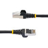 StarTech.com NLBK-8F-CAT6A-PATCH networking cable Black 2.4 m S/FTP (S-STP) NLBK-8F-CAT6A-PATCH 065030896726