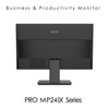 MSI MN Pro MP241X 24 VA FHD 1920x1080 Matte Black Retail PROMP241X 824142275436