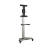Tripp Lite DMCS3770SG75 Premier Rolling TV Cart for 37” to 70” Displays, Black Glass Base and Shelf, Locking Casters DMCS3770SG75 037332275486