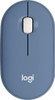 Logitech Pebble M350 Modern, Slim, and Silent Wireless and Bluetooth Mouse 910-006660 097855178312