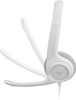 Logitech H390 Headset Wired Head-band Office/Call center USB Type-A White 981-001285 097855181978