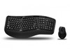 Adesso WKB-1500GB 2.4GHz Wireless Ergo Keyboard and Laser Mouse Combo Retail