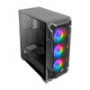 Antec CS DF600 FLUX Mid Tower SPCC+Plastic USB3.0 7Slots ATX mATX mITX Retail