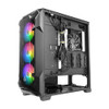 Antec CS DF600 FLUX Mid Tower SPCC+Plastic USB3.0 7Slots ATX mATX mITX Retail