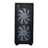 Cooler Master CS H500-KGNN-S00 HAF 500 TG 200mm ARGB Fans Black Retail