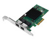 SIIG AC LB-GE0014-S1 Dual-Port Gigabit Ethernet PCIE 4-Lane Card Retail