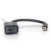 C2G 54313 video cable adapter 0.2 m Mini DisplayPort HDMI Black