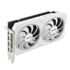 ASUS VCX DUAL-RTX3060-O12G-WHITE GeForce RTX 3060 White OC 12GB GDDR6 192B RTL